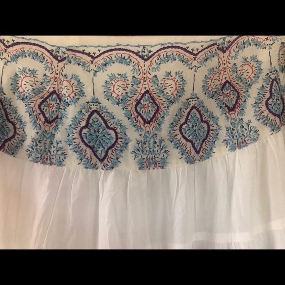 Free people embroidered peasant maxi skirt - Picture 2 of 3